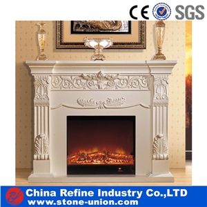 Classical Wooden Fireplace Mantel/Fireplace Surrounds