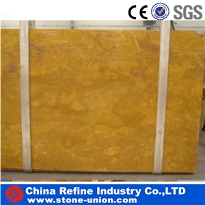 Gold Yellow Marble Slab&Tile Imperial Gold Slab ,Yellow Marble Slab and Tiles