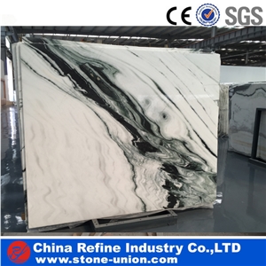 Panda White Marble Slabs&Panda White Marble Tiles &Black and White Marble Slab&White Marble with Black Veins Slab