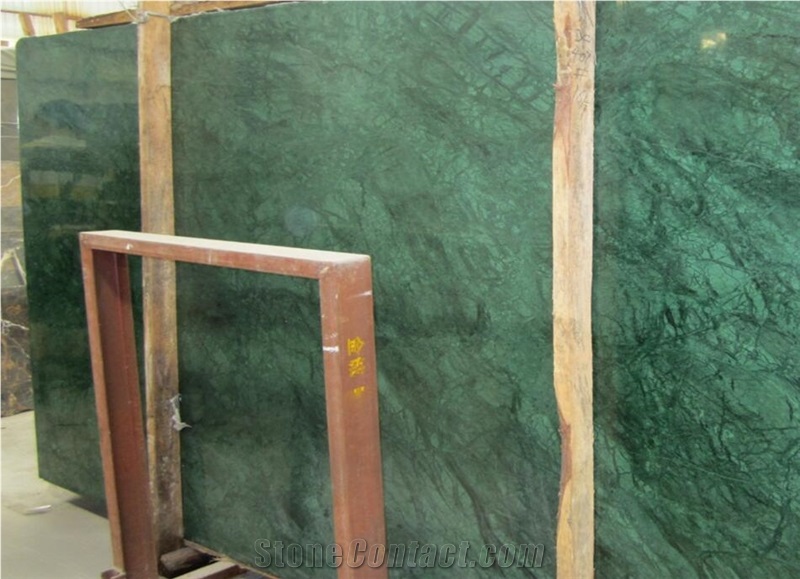 Green Marble Slabs & Tiles, Marble Floor Covering Tile