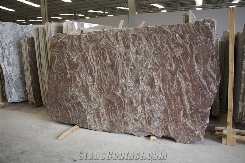 Morocco Red Marble Slabs, Sunset Red Marble Slabs, Rouge Morocco Marble Slabs