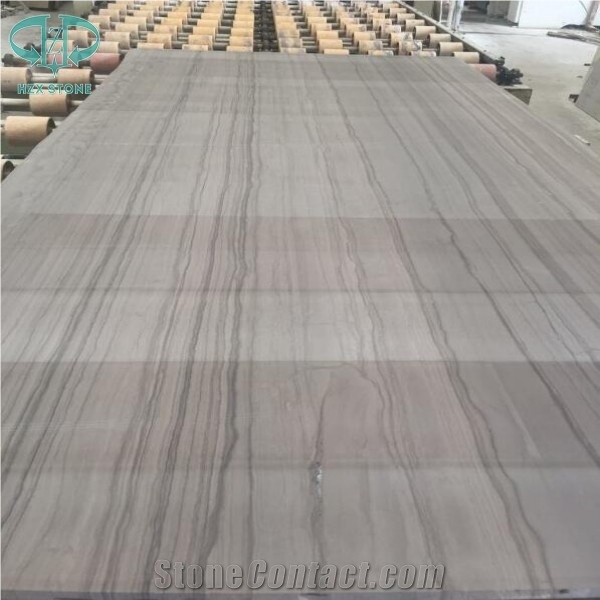 Athen Grey,Grey Wood Grain,Athens Wood,China Brown Marble,China Grey Marble for Wall Covering & Flooring Tiles & Slabs