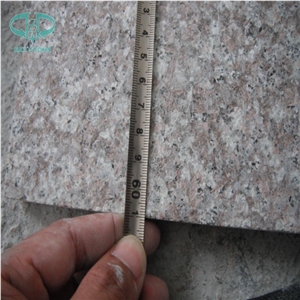 Cheapest Natural Stone, Chinese G687, Peach Red, Tao Hua Hong, Peach Purse Granite Tiles, Granite Slabs for Wall Covering and Flooring