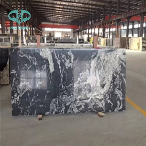 China Black Granite with White Veins,Night Spray White Granite Slab&Tiles