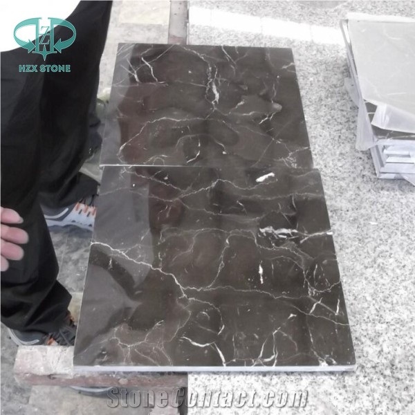 China Dark Emperador Marble Tile,Marron Imperial Marble, Browm Marble Wall Covering Tiles, Black Marble Pattern, Marble Flooring, Marble Skirting