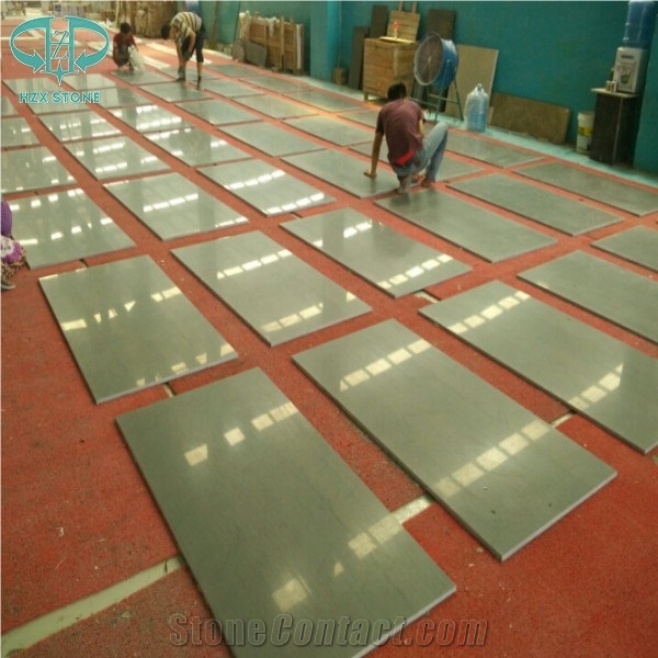China Elegant Grey Marble Tiles & Slabs, Project Marble