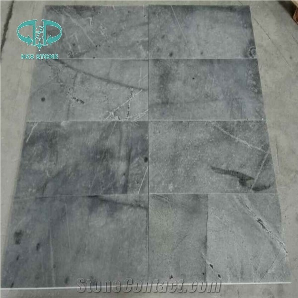 China Silver River Grey Marble 2cm Slabs and Tiles