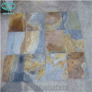 China Slate Tile, Multicolor Slate Tiles, Slate, Wall Slate, Rust Slate, Slate Panel, Natural Slate, Slate Flooring