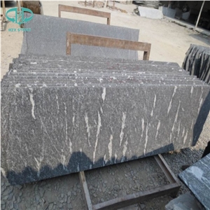 China Snow Grey,Dark Via Lactea,Jet Mist,River Black,Galaxy Silver Gray Granite Tile for Wall Cladding or Floor