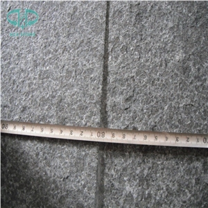 Chinese Black Basalt Tile, G684 Black Basalt Floor Covering Tile, Fuding Basalt Pattern, Flamed Dark Basalt Wall Covering Tiles