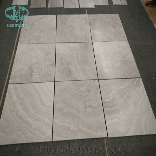 Cross Cut Wooden White Marble Tile & Slabs, White Wooden Marble Pattern, Grey Wooden Veins Marble Skirting, Serpeggiante Marble Wall Covering Tiles