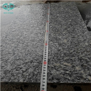 G602 Light Granite Grey Tile Flamed Wall Cladding Tiles, China Grey Granite