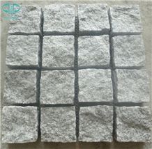 G603 Light Grey Granite Cobble Stone,Natural Split Cube Stone,Cobblestone,Paving Sets,Driveway Paving Stone,Walkway Pavers,Patio Pavers,Landscape Stone,Garden Stepping Pavements