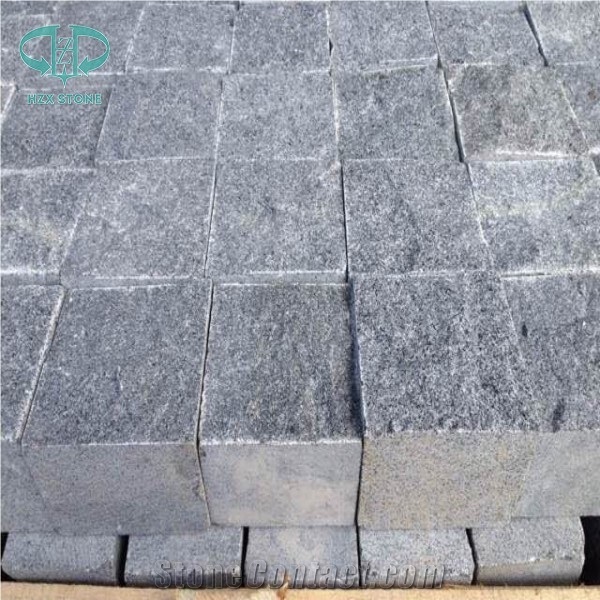 G654 Granite Cube Stone Chinese Cheap Granite Paving Stone, Cobble Stone, Cubestone, Natural Split Paving Stone, Driverway Stone