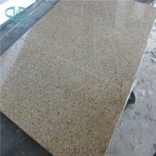 G682 Granite,Shandong Yellow Granite,G350 Yellow Rust Grainte Slabs & Tiles, Floor Wall Cladding, Skirting