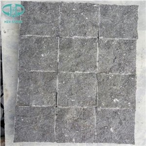 G684 Black Basalt French Pattern Paving Stone,Paving Setts,Cobble Stone,Cube Stone,Paving Sets,Pavers for Countryard Road,Garden,Stepping,Driveway,Walkway Pavers,Patio,Landscape Stone,Terrace