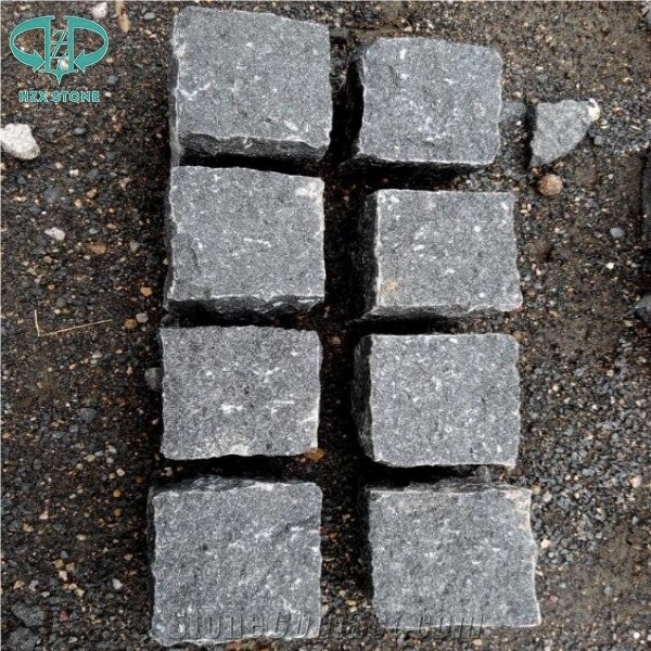G684 Black Basalt Paving Stone,Cobble Stone,Cube Stone,Paving Sets,Paving Setts,Pavers for Countryard Road,Garden,Stepping,Driveway,Walkway Pavers,Patio,Landscape Stone,Terrace,Garden