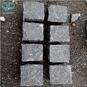 G684 Black Basalt Paving Stone,Cobble Stone,Cube Stone,Paving Sets,Paving Setts,Pavers for Countryard Road,Garden,Stepping,Driveway,Walkway Pavers,Patio,Landscape Stone,Terrace,Garden