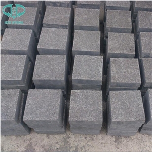 G684 Black Granite Cube Stone,Cobble Stone Pavers,Landscaping Stone,Garden Stepping Pavements,Exterior Stone