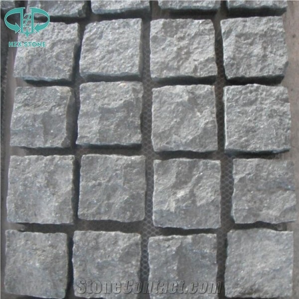 G684 Black Granite Cube Stone,Cobble Stone,Paving Sets,Cobblestone,Driveway Paving Stone,Walkway Pavers,Patio Pavers,Square Cube Stone,Garden Stepping Pavements