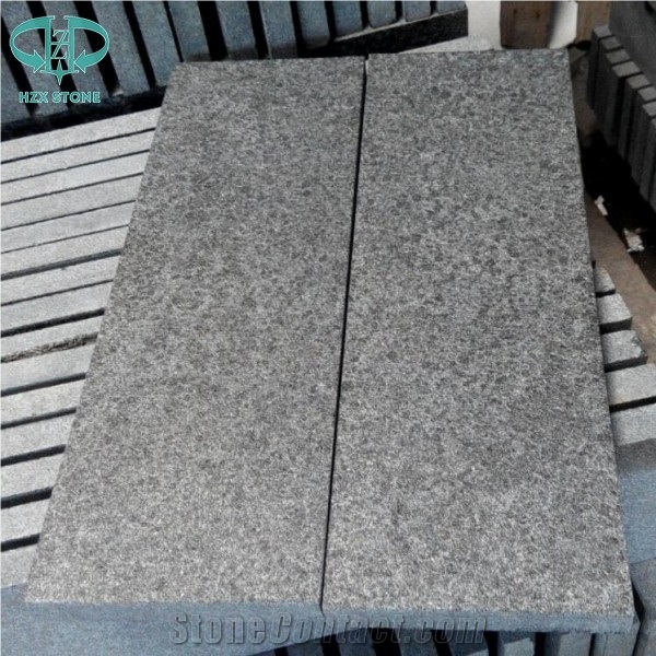 G684 Black Granite Paving Stone,Flamed Granite Tiles,Granite Flooring Tile,Granite Floor Covering,Granite Wall Covering,Wall Cladding,Granite Wall Tiles
