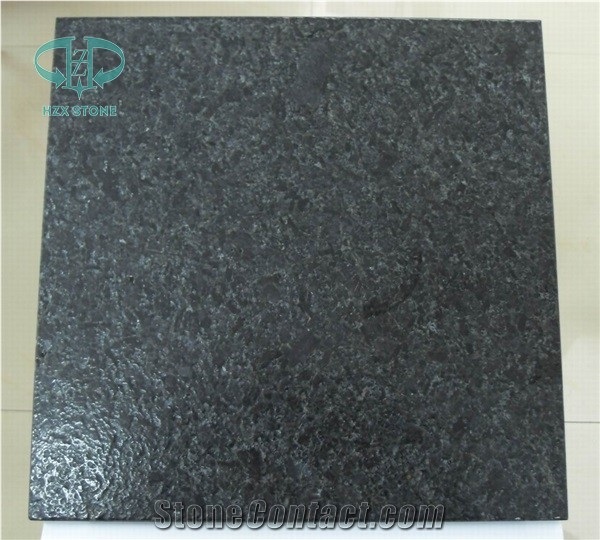 G684 Flamed Black Pearl Basalt China Black Basalt Tiles & Slabs