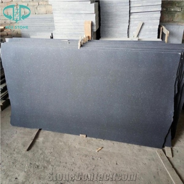 G684 Polished Honed Black Granite Slabs,Black Granite Tiles for Flooring,Wall Cladding,Countertops