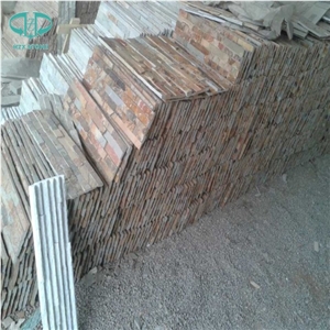 Golden Slate Stone Siding,Stone Wall Veneer Stone,Cultural Stone for Wall