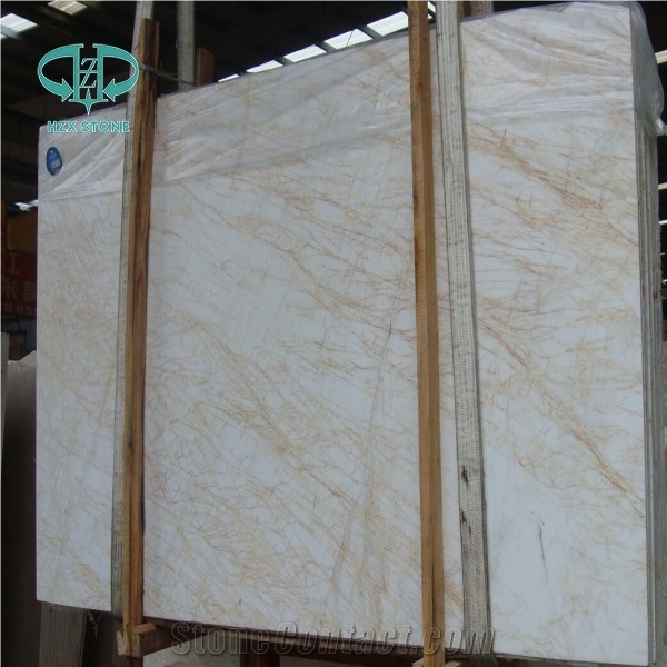 Golden Spider Marble Slabs,Cut to Size for Floor and Wall