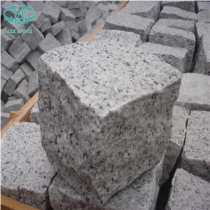 Grey Granite G603 Granite Paving Stone,Natural Split Cube Stone,Cubestone,Cobblestone,Cobble Stone,Cobble Sets