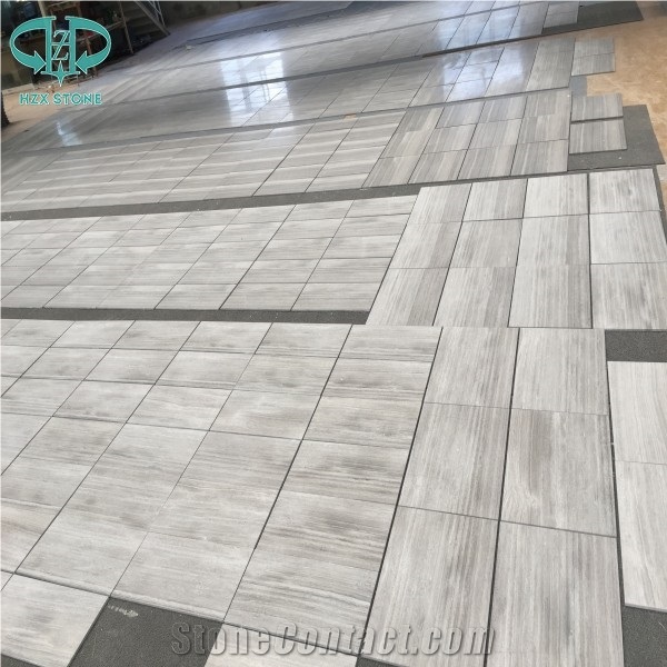 Grey Marble, Grey Wood, Wooden Grey Marble, Flooring Tile, Wall Cladding