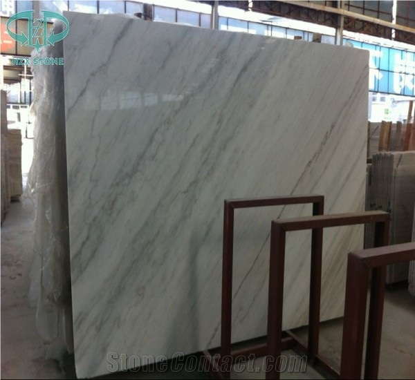 Guangxi White Marble Slab,Bianco Crown, China White Marble Slabs & Flooring Tiles