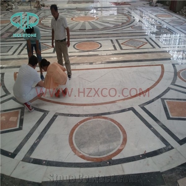 Guangxi White Marble Tile & Slab for Floor Tiles,China White Marble Wall Tiles,White Marble Pattern Floor Wall Tiles