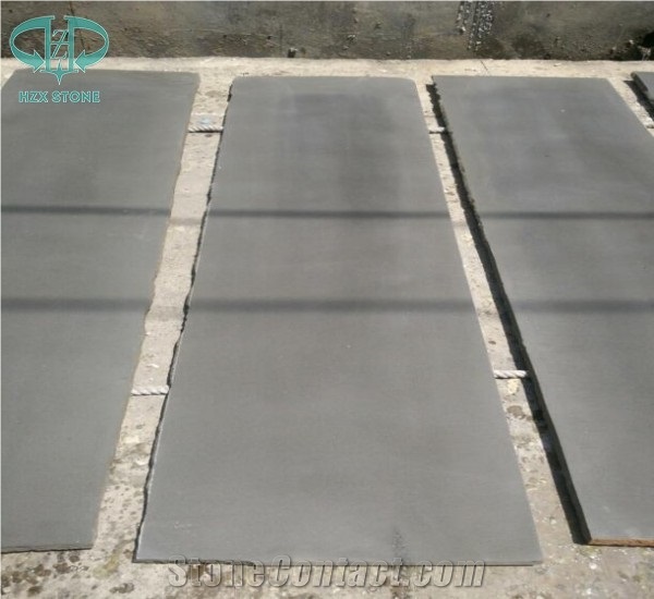 Hainan Grey Basalt,Light Grey,Hainan Grey, China Grey Basalt Honed Slabs & Tiles