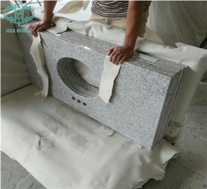 Hot Sale G365/Laizhou Sesame White/Sesame White/Shandong White/Salt & Pepper Granite/China White Granite Countertops,Bath Countertop,Table Tops,Work Tops