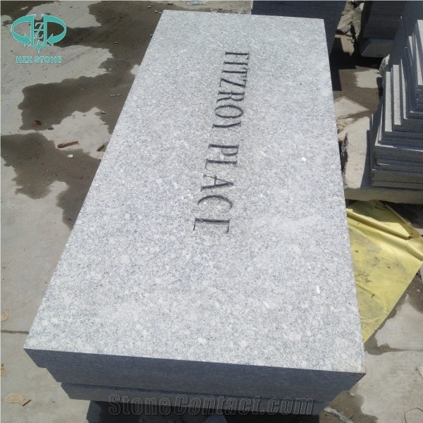 Light Granite Grey Tile, Flamed,Polished,Sandblasted Promotion for Stage Face Plate, Wall Cladding Outdoor Pavers