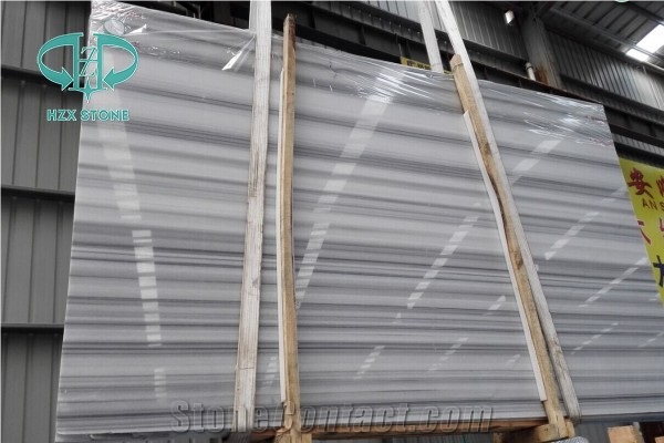 Marmara Equator White Marble/Turkish Straight Vein Running/ Slabs & Tiles, Wall Covering, Skirting, Cladding, Cut-To-Size for Floor Covering, Interior Decoration