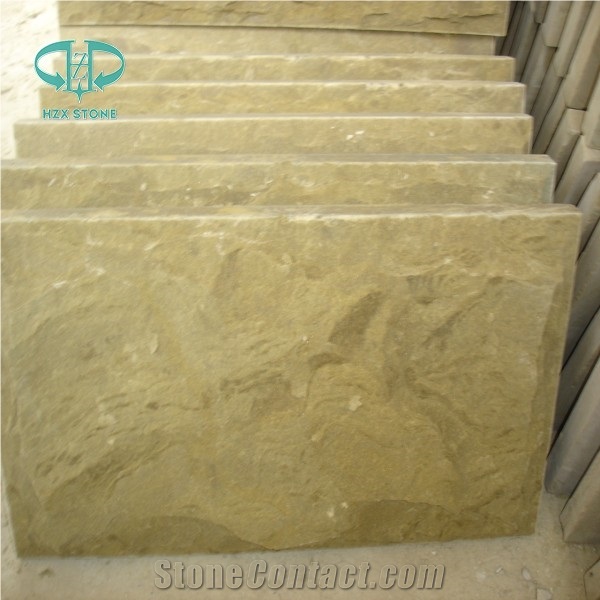 Natural Split Sandstone, China Yellow Stone, Slabs & Tiles, Yellow Sandstone Slabs & Tiles, Yellow Sandstone