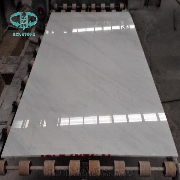 Oriental White Marble Tile & Slab, China Eastern White Marble Tile, China Carrara White Marble Tile, Grey Veins White Marble Tile