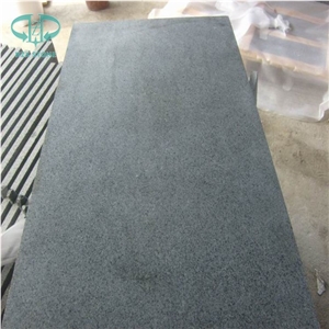 Pangdang Dark Granite, G654 Granite, China Impala Granite Flamed Tiles and Slabs, Dark Grey Granite, Sesame Black Flamed Wall, Floor Tiles, Grey Granite Wall, Floor Covering