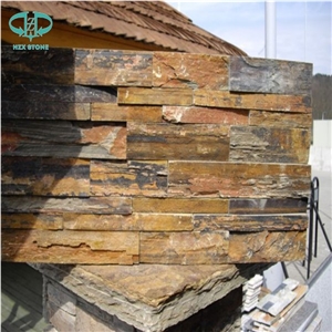 Rusty slate Stone Siding,Stone Wall Veneer Stone,Cultural Stone for wall