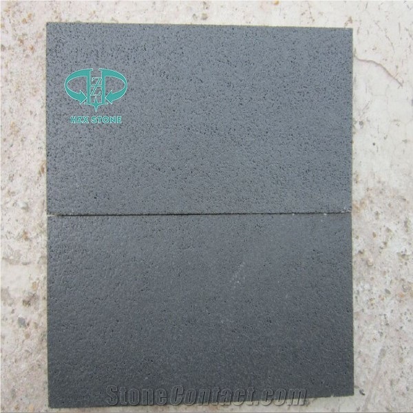 Sawn Cut and Brushed Basalt Tiles for Floor, Wall Tiles, Stone Slabs, Basalt,Waterproofing Tiles