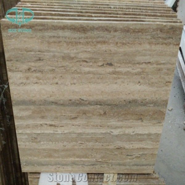 Silver Travertine Slabs Tiles Brown Polished Floor Silver Travertine Slabs Tiles Brown Polished Floor Wall Sliver Turkey Imported Light