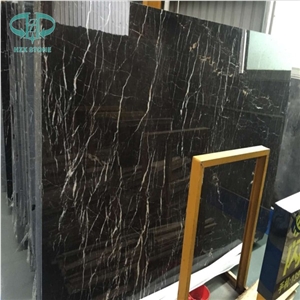 St. Laurent Marble Tiles & Slabs, Black Polished Marble Floor Tiles, Wall Tiles, Polished Brown Marquina,Brown St Laurent,Saint Laurent Brown Marble Slabs & Tiles