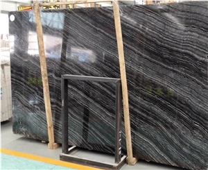 Zebra Black Antique Serpeggiante Marble Slabs