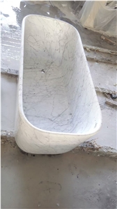 White Marble Bath Tubs With Solid Surface Bathtubs For Bathroom