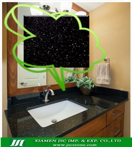 Black Galaxy Granite Bath Tops