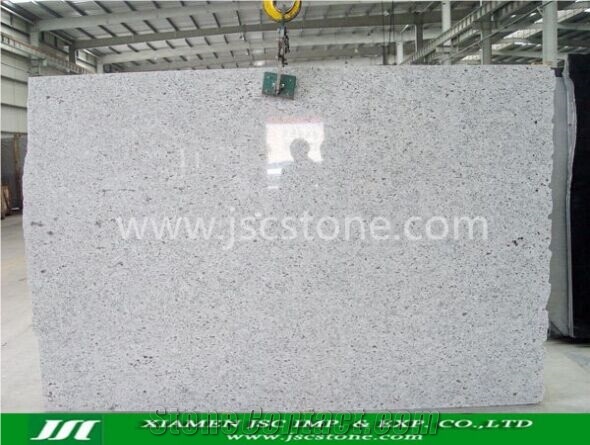 White Galaxy Granite Countertop Vanity Top