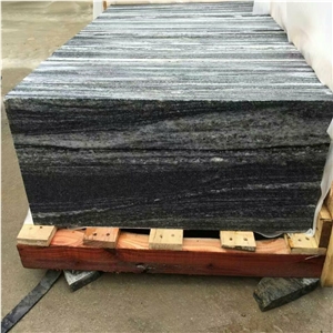 Nero Santiago Granite Cut to Sizes Slabs & Tiles, China Grey Granite