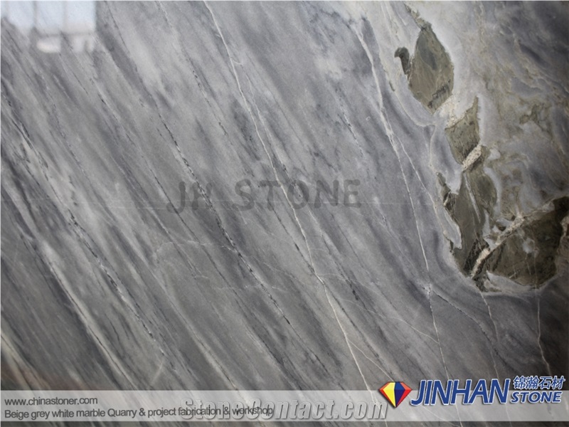 Blue Sands Marble China Blue Palissandro Marble Slab Used as Decorative Wall Tile, Background Wall Tile